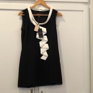 Ted Baker Layered Ruffle Tunic Size 1